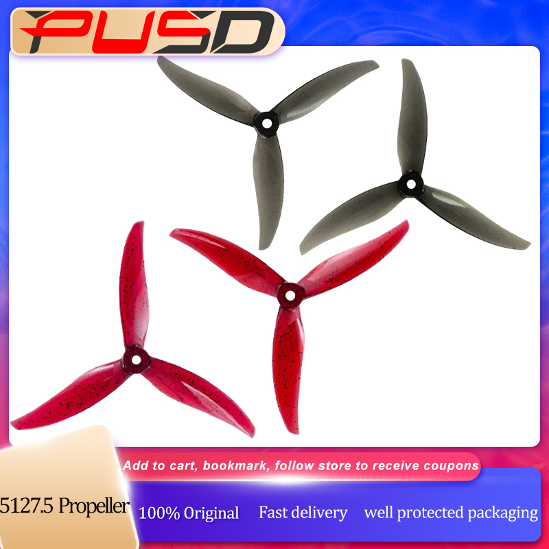 Fpv Drone Motor - Gemfan Proxy 5127.5 10쌍 10CW+10CCW 3-블레이드